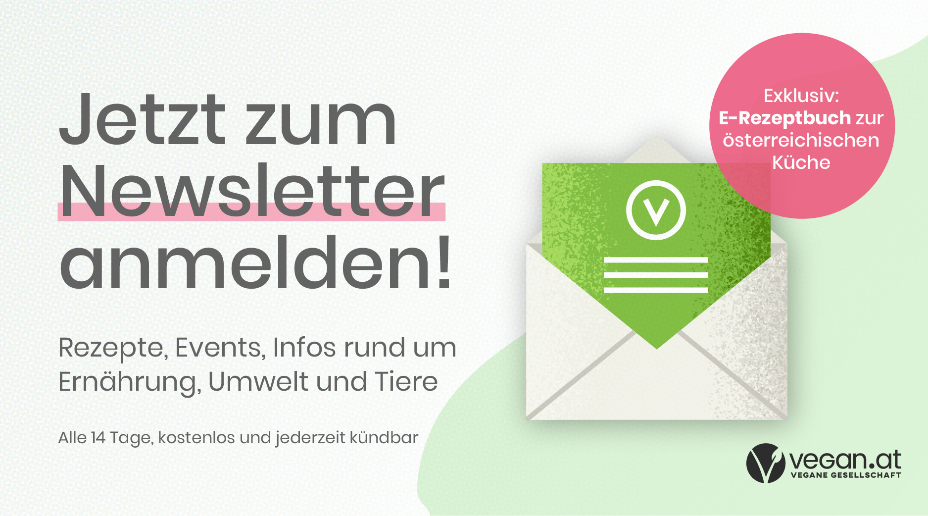 Jetzt zum Newsletter anmelden!