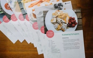 Vegane Rezeptkarten