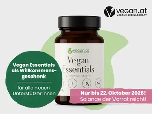 Vegan Essentials als Willkommensgeschenk, nur bis 22. Oktober 2026