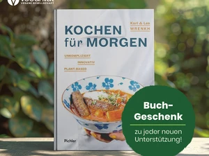Aktion: Kochbuch für neue Unterstützer:innen