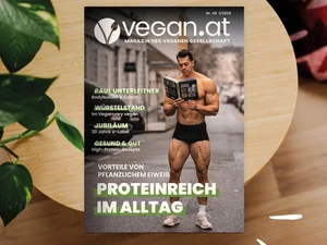 VEGAN.AT Nr. 45 – Proteinreich im Alltag