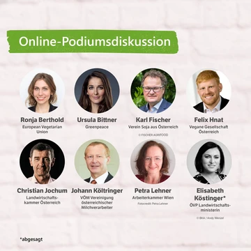 Nachschau Podiumsdiskussion: EU-Änderungsantrag zu Milchalternativen