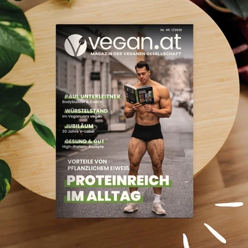 © -- VEGAN.AT Nr. 45 – Proteinreich im Alltag