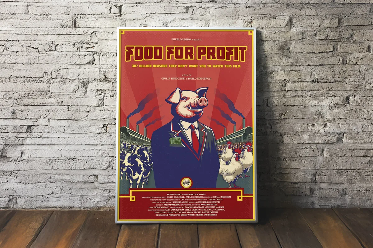 Voderseite der DVD von "Food for Profit"