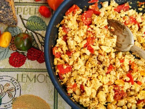 Rührtofu von totally veg!
